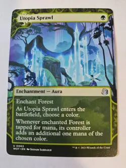 MTG - Utopia Sprawl - Wilds of Eldraine - Image 1