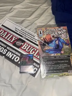 PAX West 2025 MTG Magic The Gathering Spider-Man Promo Comic & Sinister Six Card - Image 1