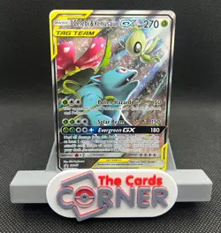 Celebi & Venusaur GX SM167 Pokemon Sun and Moon Promo NM - Image 1