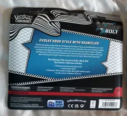 2 Pokemon TCG SV10.5 Black Bolt & White Flare Tech Sticker Collection Bundle New - Image 3