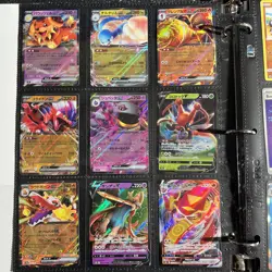 Pokemon Cards Huge Collection Binder COMIC Jumbo Alt Art Pikachu Charizard LOT 2 - Image 2