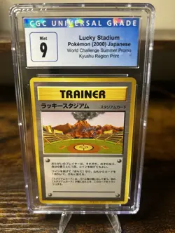 Pokemon TCG Trainer Lucky Stadium Kyushu Onix Promo 2000 CGC 9 - Image 1