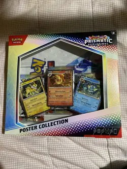 Pokemon Prismatic Evolutions Poster Collection Sealed Box - Image 1