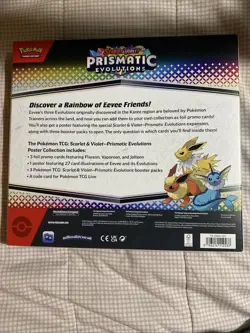 Pokemon Prismatic Evolutions Poster Collection Sealed Box - Image 2