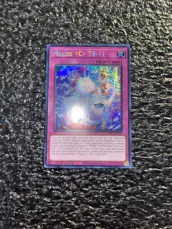 Yugioh! Maliss C TB-11 MP25-EN129 Prismatic Secret Rare 1st Edition NM - Image 1