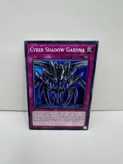 YuGiOh Trap Cyber Shadow Gardna LEDD-ENB21 Common - Image 1