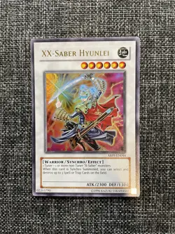 YuGiOh XX-Saber Hyunlei ABPF-EN044 Ultra Rare VLP - Image 1