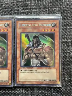 Yugioh Elemental Hero WildHeart GSE-EN001 Promo New Sealed Lot Of 2 - Image 3