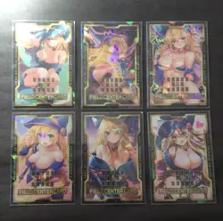 Yugioh - Dark Magician Girl - Field Center Cards - Holographic Shattered Sleeves - Image 1