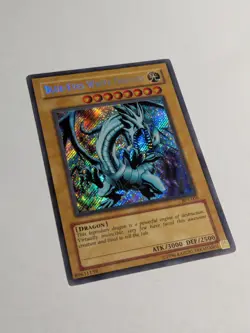 Yugioh Blue-Eyes White Dragon BPT-009 Secret Rare LP - Image 2