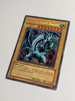 Yugioh Blue-Eyes White Dragon BPT-009 Secret Rare LP - Image 3