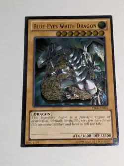 Yugioh Blue-Eyes White Dragon YSKR-EN001 Ultimate Rare Unlimited NM - Image 1