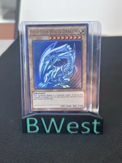 Yugioh 2016 Blue-Eyes White Dragon CT13 EN008 Ultra Rare Mega Tins NM/LP - Image 1