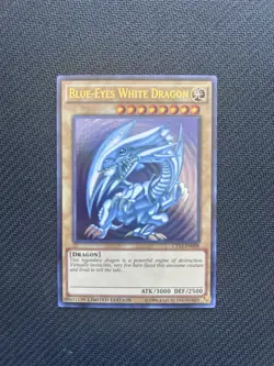 Yugioh 2016 Blue-Eyes White Dragon CT13 EN008 Ultra Rare Mega Tins NM/LP - Image 2