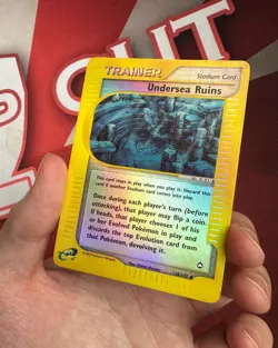 UNDERSEA RUINS 138/147 Aquapolis REVERSE HOLO RH E-Series Pokemon TCG card NM - Image 2