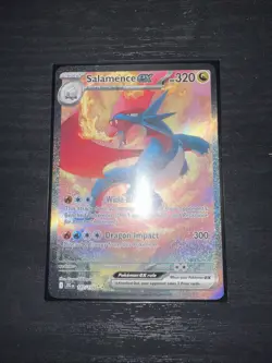 Pokemon TCG Salamence EX Journey Together Special Illustration Rare Card 187/159 - Image 1