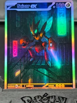 HandMade Per Order PokeTeamLegends Pokemon Card Hol PTL911 Scizor - Image 1