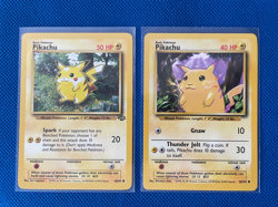 1999 Pokemon TCG Pikachu Yellow/Red Cheeks (2 Card Set) - Image 1