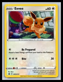 SWSH: Sword & Shield Promo Cards #SWSH212 Eevee - Image 1