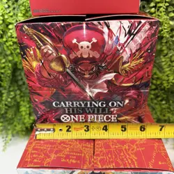 One Piece Card Game TCG - Carrying On His Will- 3 Box Promo -store display - - Image 3