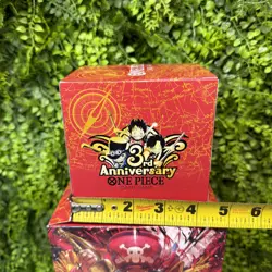 One Piece Card Game TCG - Carrying On His Will- 3 Box Promo -store display - - Image 4