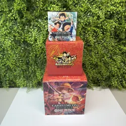 One Piece Card Game TCG - Carrying On His Will- 3 Box Promo -store display - - Image 5