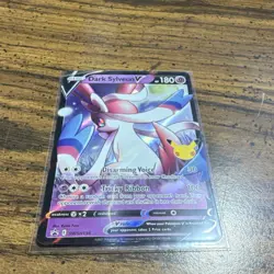 Pokemon Dark Sylveon V SWSH134 Promo Holo 180 HP Basic V Card English - Image 2