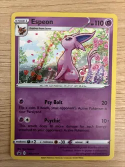 Espeon SWSH174 SWSH: Sword & Shield Promo Cards Holo - Image 1