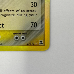 2005 Pokemon TCG Card - Dragonite 3/113 EX Delta Species STAMPED HOLO - Image 4