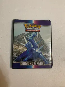 Pokemon Diamond & Pearl Card Album Binder 56 Card Storage - Image 1