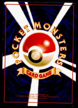 Nidoran No. 032 Vending Series 1 1998 Japanese Pokemon Card - Image 2