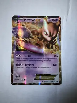 Lot Of 2 Mewtwo Ex Pokemon Cards 52/108 And 62/162 - Image 5