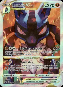 Lucario VSTAR SWSH291 Holo - Pokemon SWSH: Sword & Shield Promo Cards - LP - Image 1
