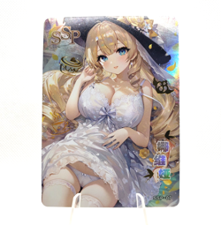 Goddess Story - Navia - Secret Words SSP-07 Anime Waifu Card CCG - Image 1