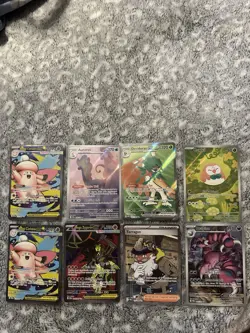 8 Card Perfect Order Lot All NM Full Art And IR 2x Mega Clefable/Mega ZYGARDE - Image 1