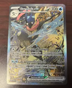 Greninja ex 132 Sv: Scarlet & Violet Promo Cards Holo - Image 1