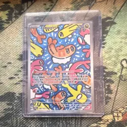 Pokemon Tatsugiri Illustration Rare 186/167 Twilight Masquerade Holo Card - Image 1