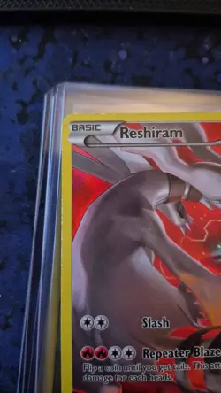 Pokemon TCG Reshiram XY Black Star Promos XY74 Full Art Holo Promo Card - Image 2