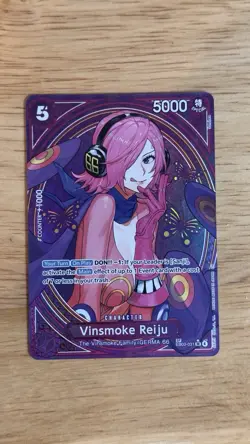 Vinsmoke Reiju #EB03-031 SP NM One Piece Card - Image 1