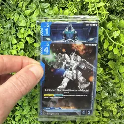 Gundam Card Game -Booster Release Storage Box 01- Promo + 4 Unicorn Gundam pack - Image 4