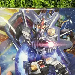 Gundam Card Game Aile Strike Gundam Rare Foam Folding Display Counter Promo - Image 5