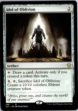 Idol of Oblivion 55 R Commander 2019 Magic: The Gathering NM/M - Image 1