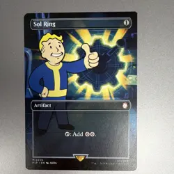 Sol Ring Vault Boy Artifact Universes Beyond Fallout EN - Image 1