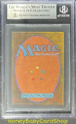 MTG 3rd Edition Revised 1994 Terror BGS 9.0Q++ (Quad++) MINT Old School 93/94 - Image 2