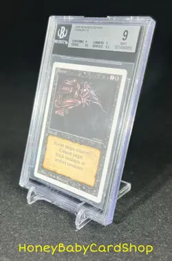 MTG 3rd Edition Revised 1994 Terror BGS 9.0Q++ (Quad++) MINT Old School 93/94 - Image 3