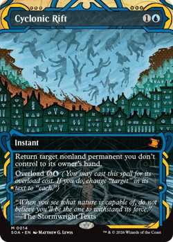 Cyclonic Rift - Secrets of Strixhaven: Mystical Archive (SOA)(Foil) - Image 1