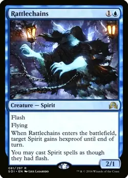 X 1 Rattlechains NM-M SOI 081 MTG Magic The Gathering - Image 1