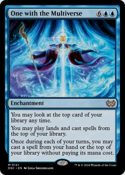 One with the Multiverse MTG Mythic Rare Duskmourn Magic: The Gathering Commander - Image 1