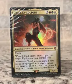 Magic The Gathering Final Fantasy VII 7 Commander Deck - Limit Break - Deck Only - Image 1