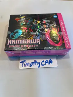 Magic The Gathering Kamigawa: Neon Dynasty Collector Booster Box - 12 Packs - Image 1